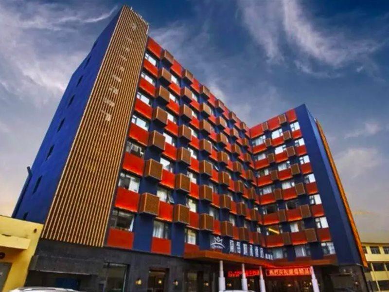 Lanmei Boutique Hotel Lanzhou Exteriör bild
