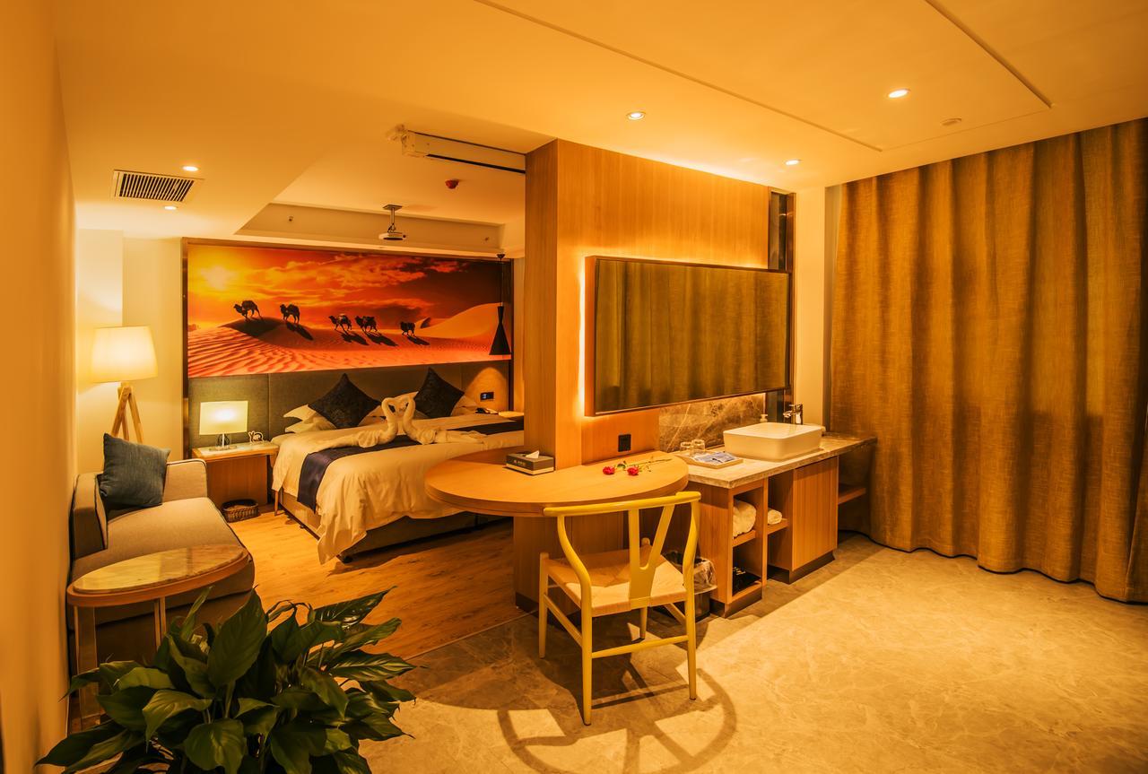 Lanmei Boutique Hotel Lanzhou Exteriör bild