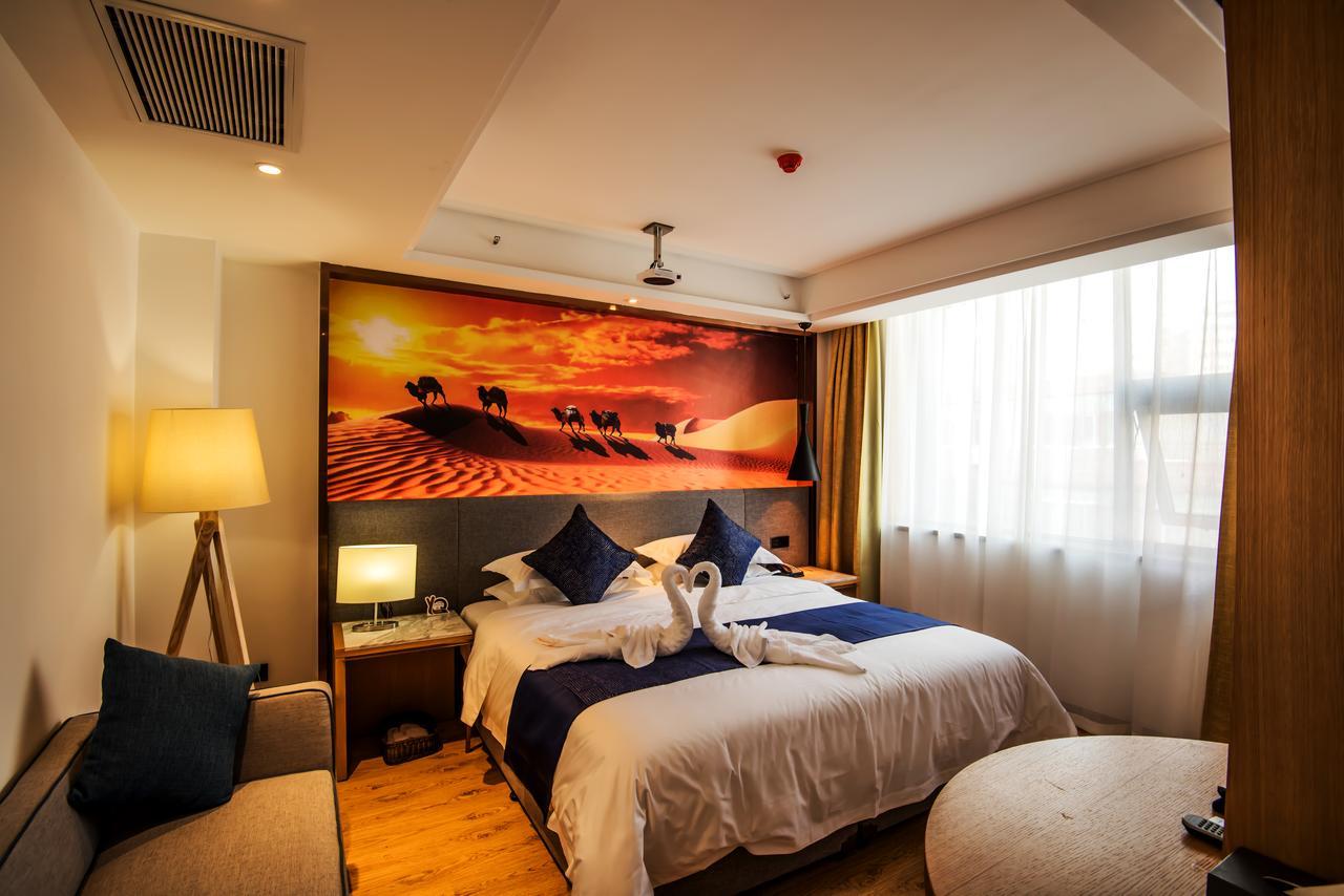 Lanmei Boutique Hotel Lanzhou Exteriör bild