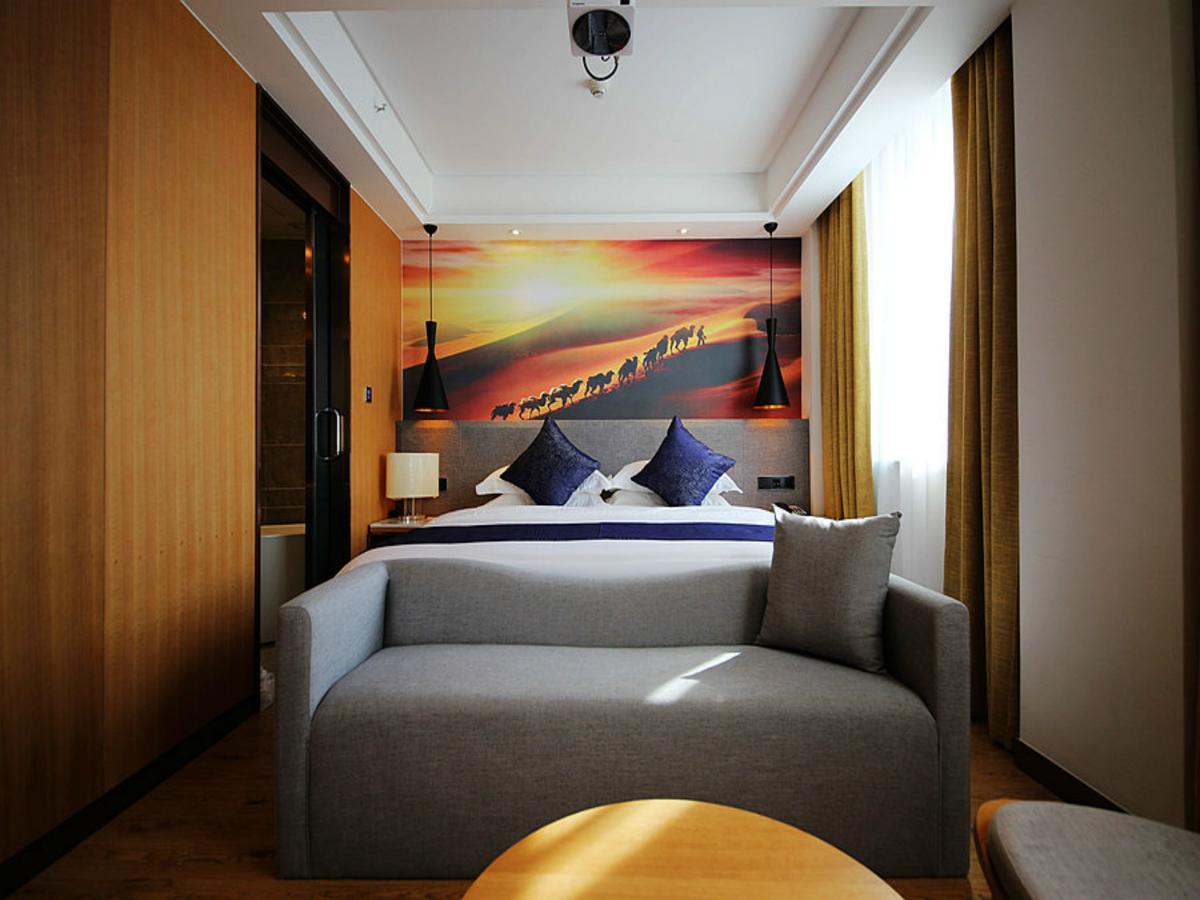 Lanmei Boutique Hotel Lanzhou Exteriör bild