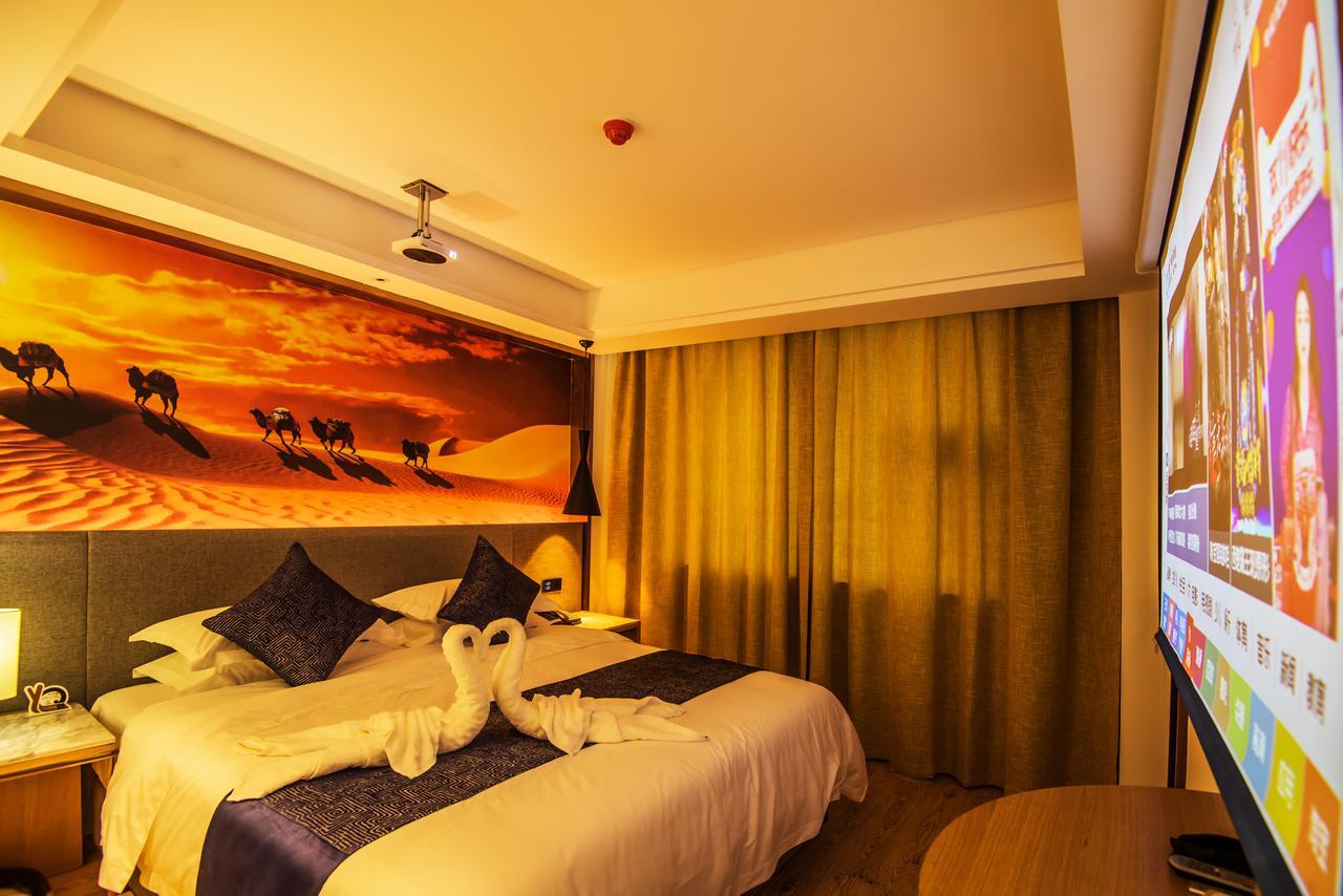 Lanmei Boutique Hotel Lanzhou Exteriör bild