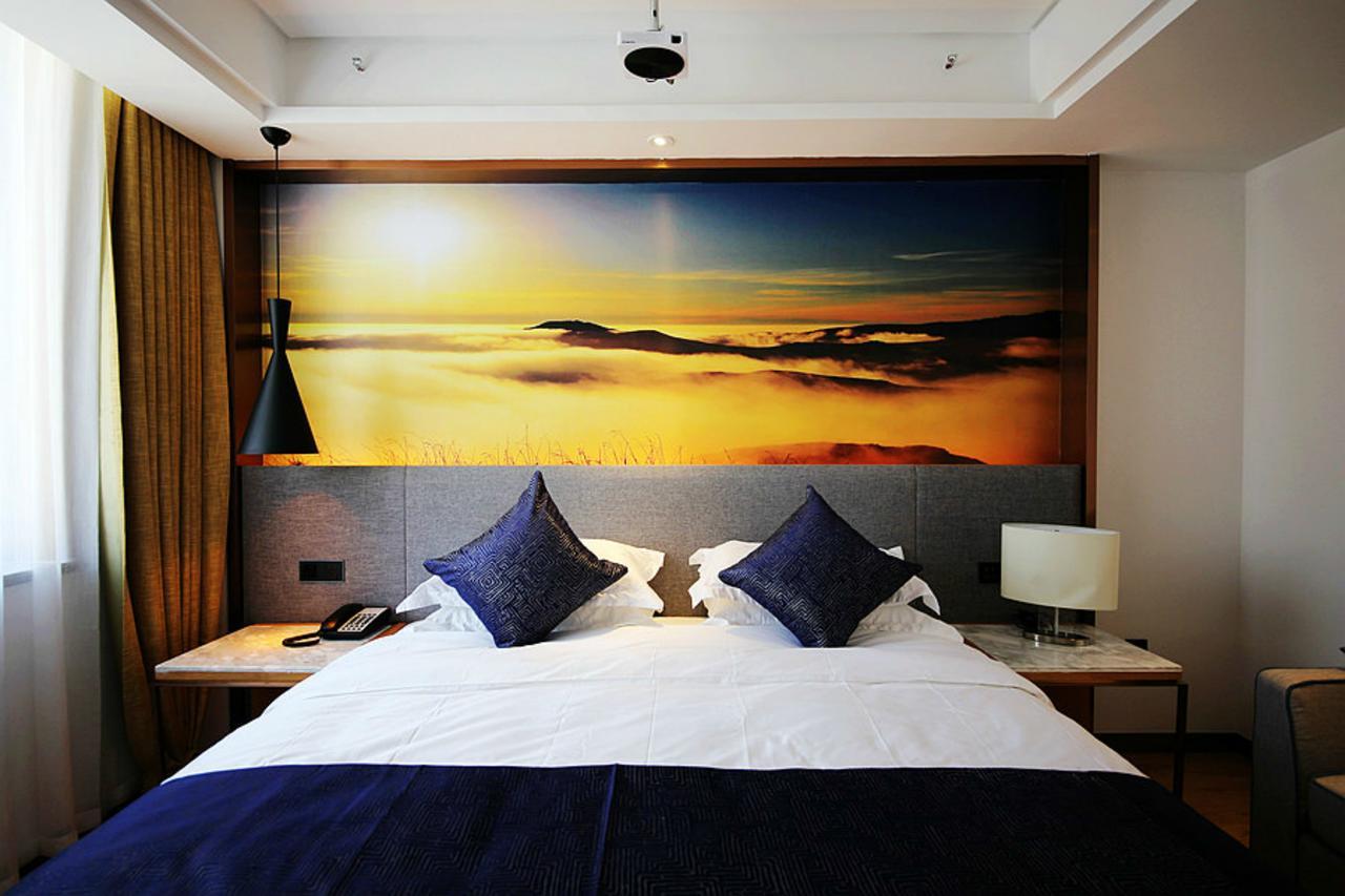 Lanmei Boutique Hotel Lanzhou Exteriör bild