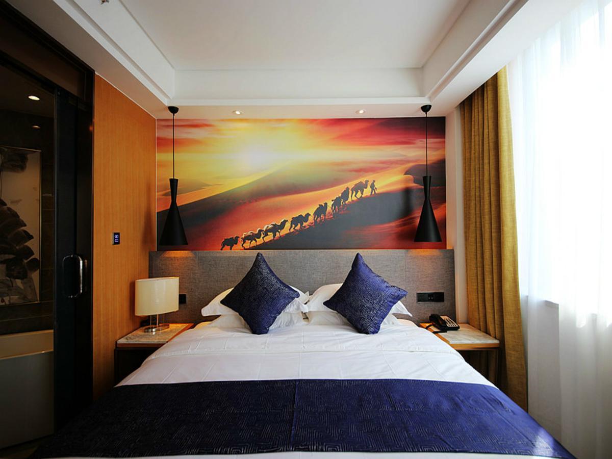 Lanmei Boutique Hotel Lanzhou Exteriör bild